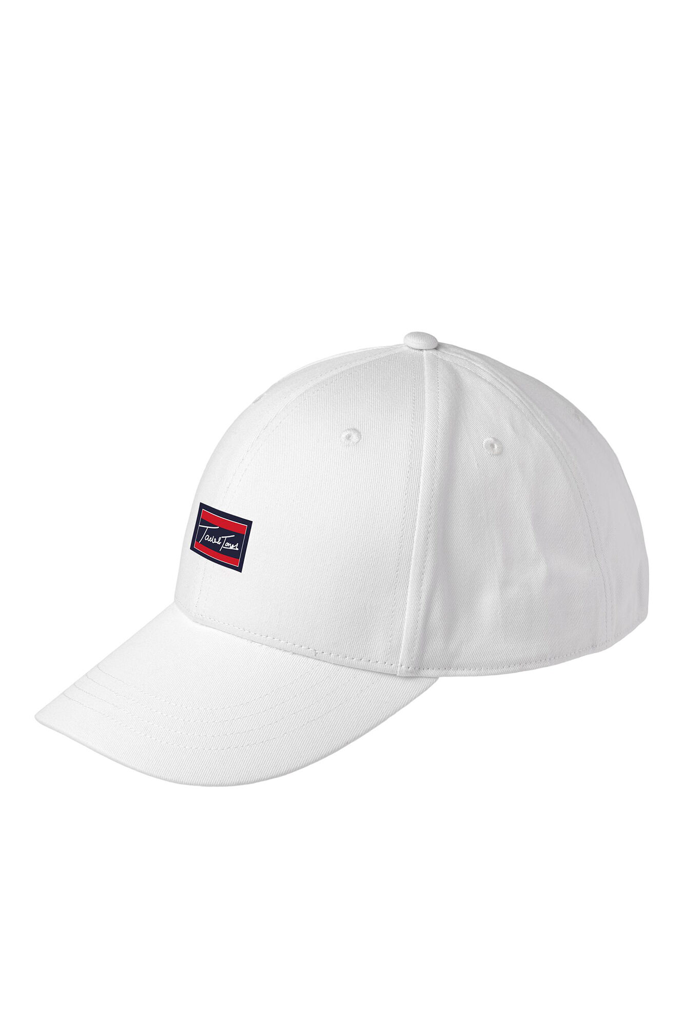Boné com logotipo - branco