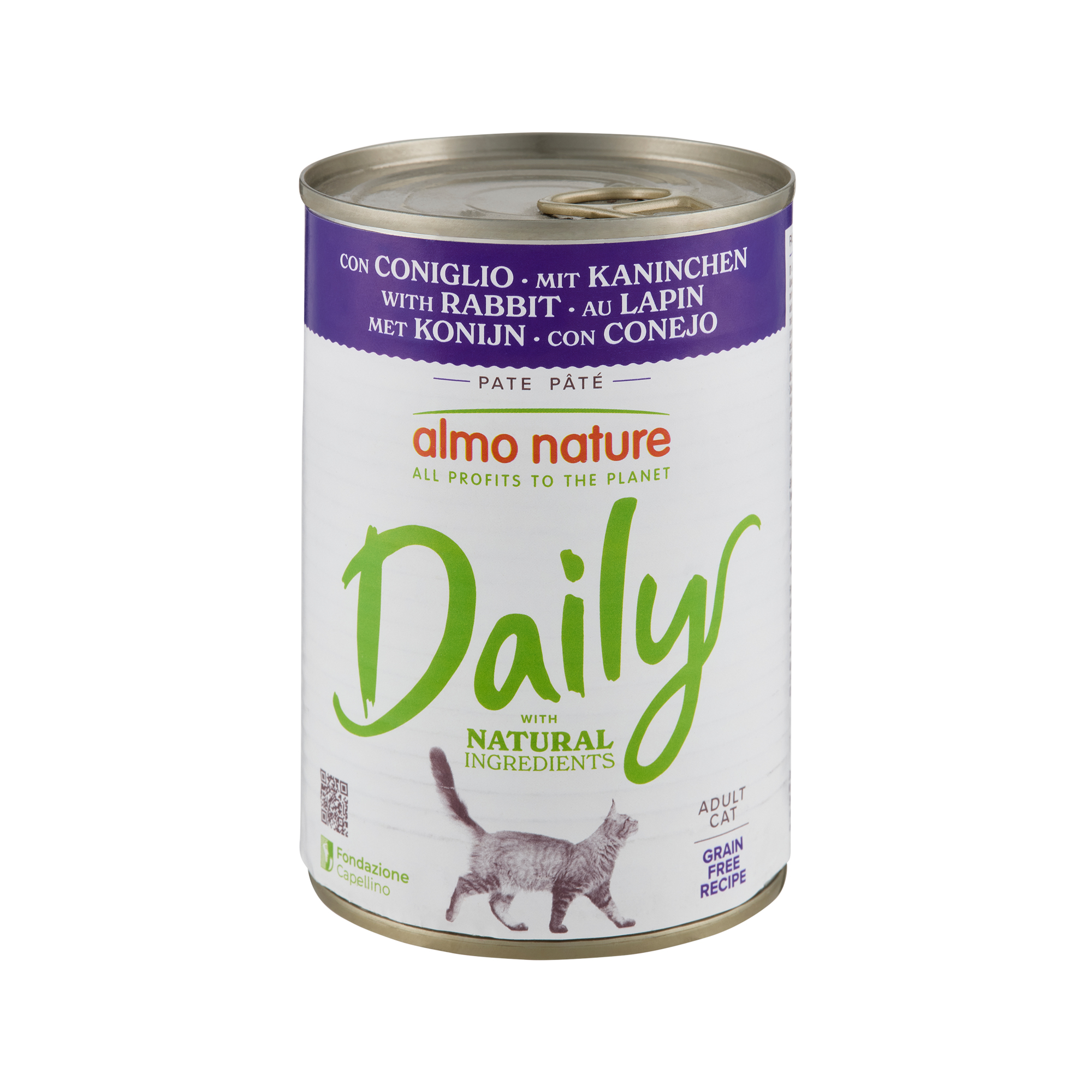 Almo Nature Daily Menu Kattenvoer - Blik - Konijn