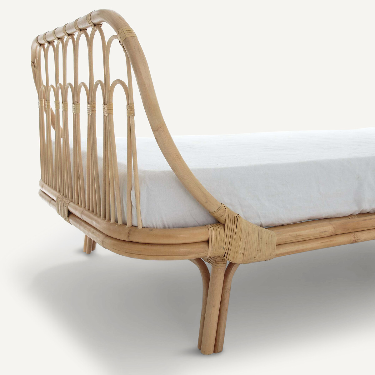 AM.PM<br>Cama infantil de rattan com base, Meïdo