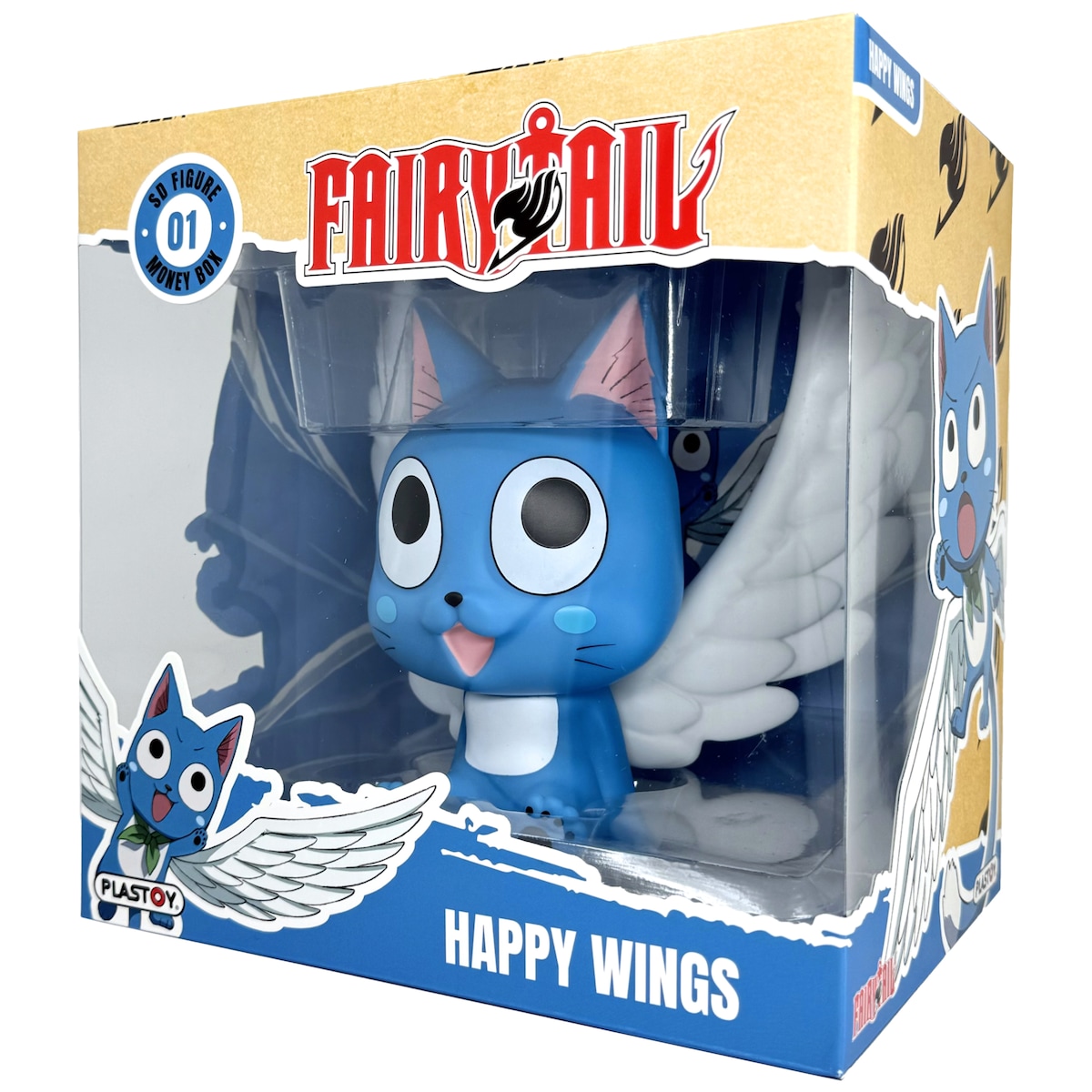 Plastoy Fairy Tail sparegris (Happy)