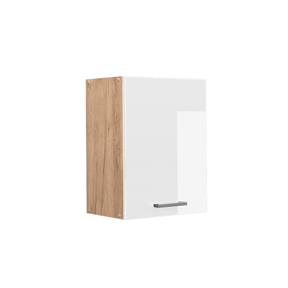 Vicco Hängeschrank Küchenschrank Küchenzeile R-Line 45 cm Eiche Weiß Tür Fächer