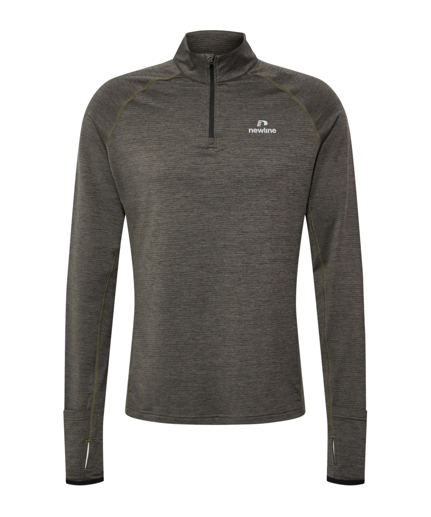 Newline nwlPACE HalfZip Sweatshirt Grau F1166