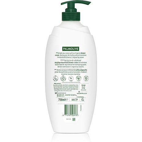 Shower cream m. oliven og og E-vitamin m. pumpe