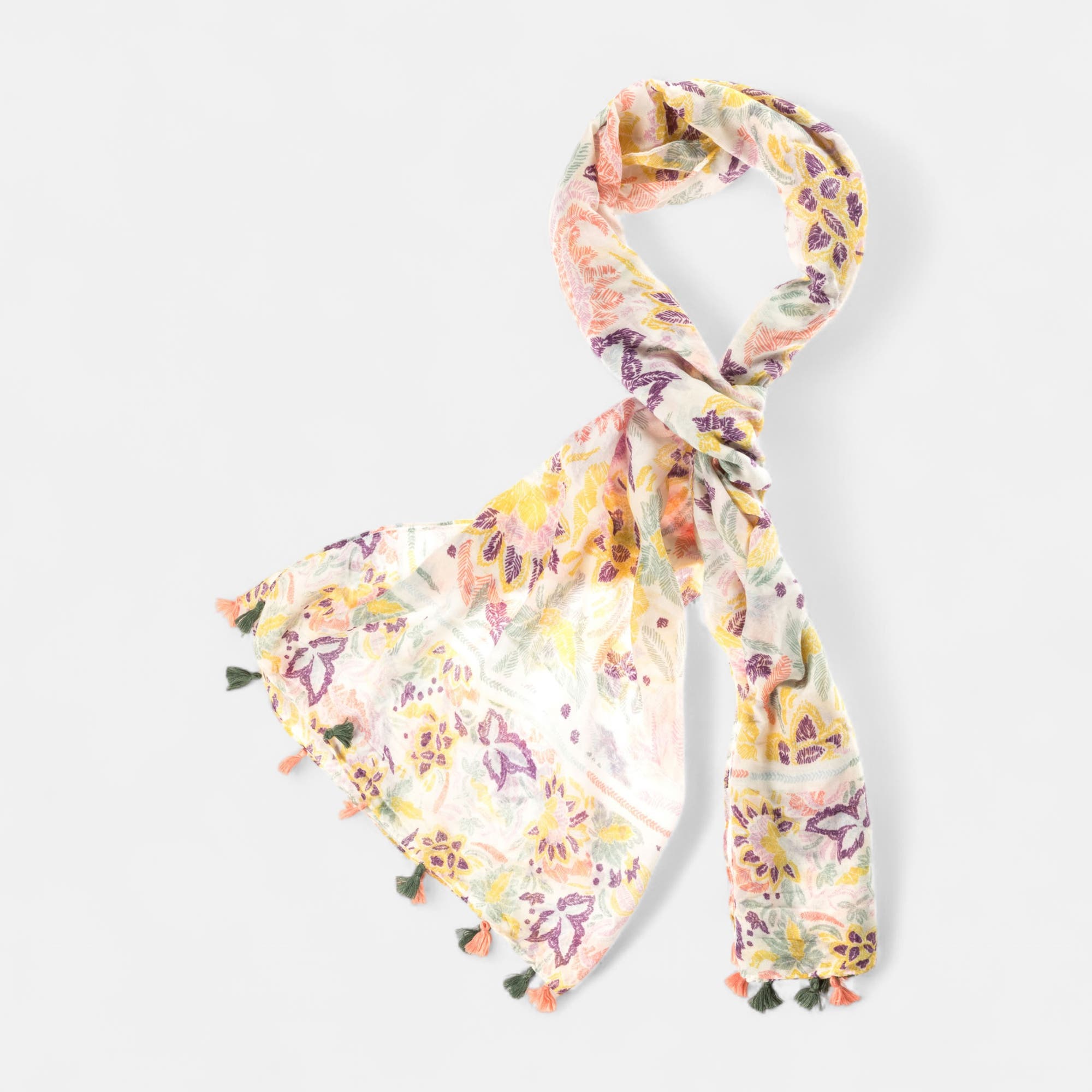 Foulard bleu