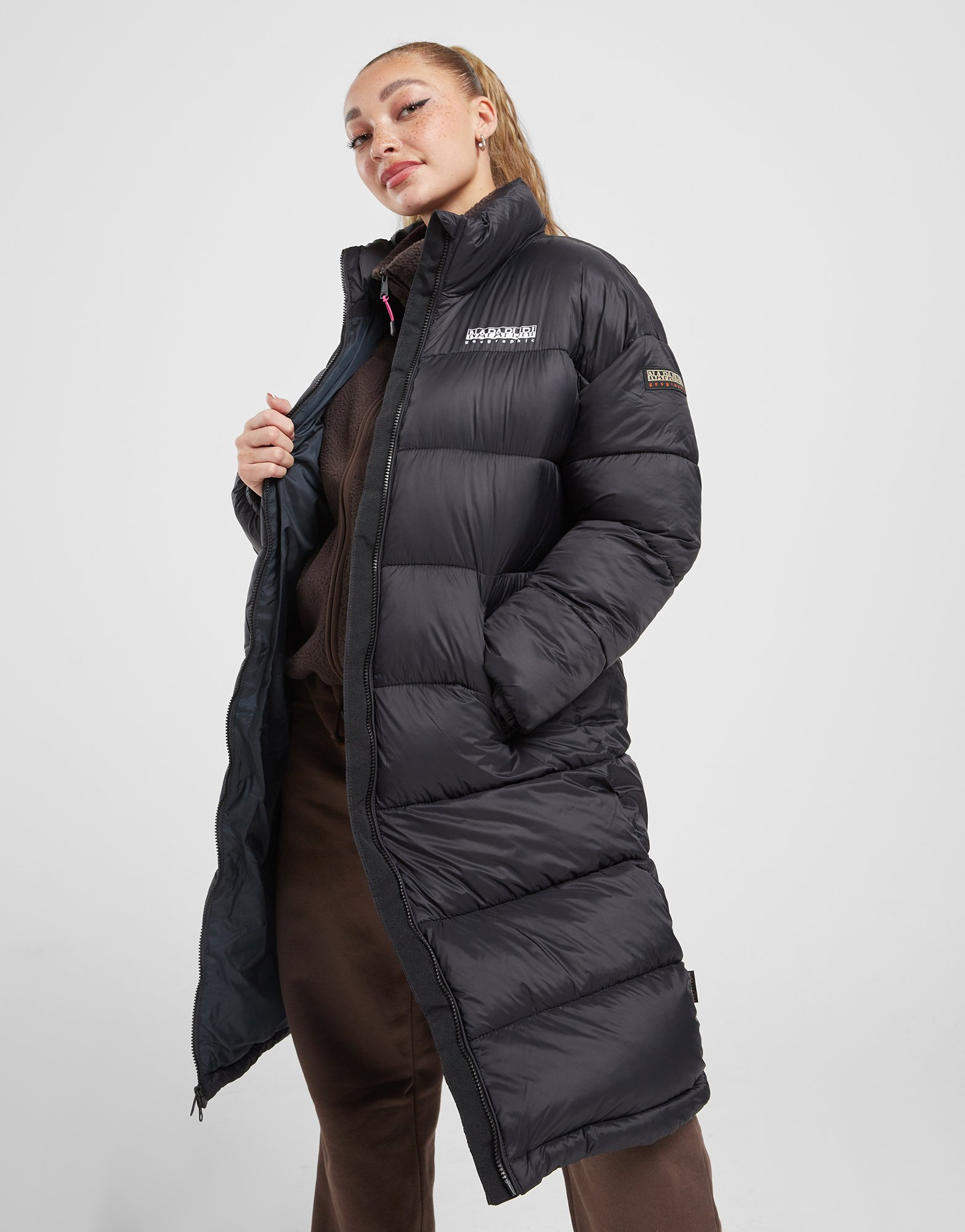 Napapijri Veste Long Puffer Femme