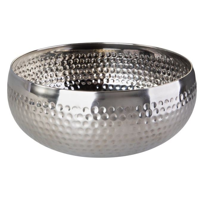 Dekoschale silber - ca. 23 cm