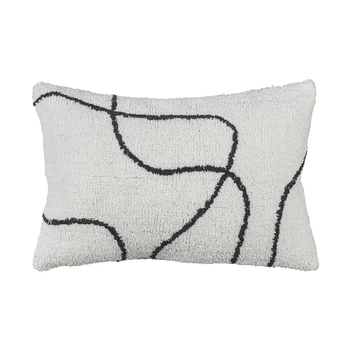 Mette Ditmer - Shadow Kissenbezug, getuftet, 40 x 60 cm, off-white
