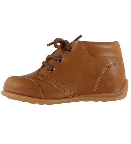 Bisgaard Begyndersko - Luca Lace - Cognac m. Snøreb?nd
