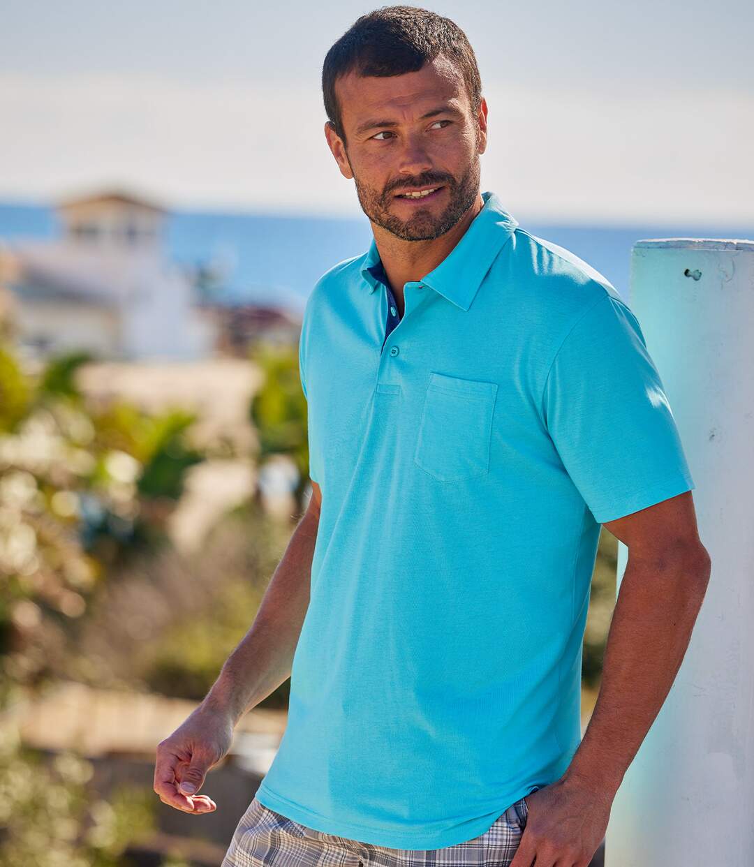 Lot de 3 Polos Unis Summer