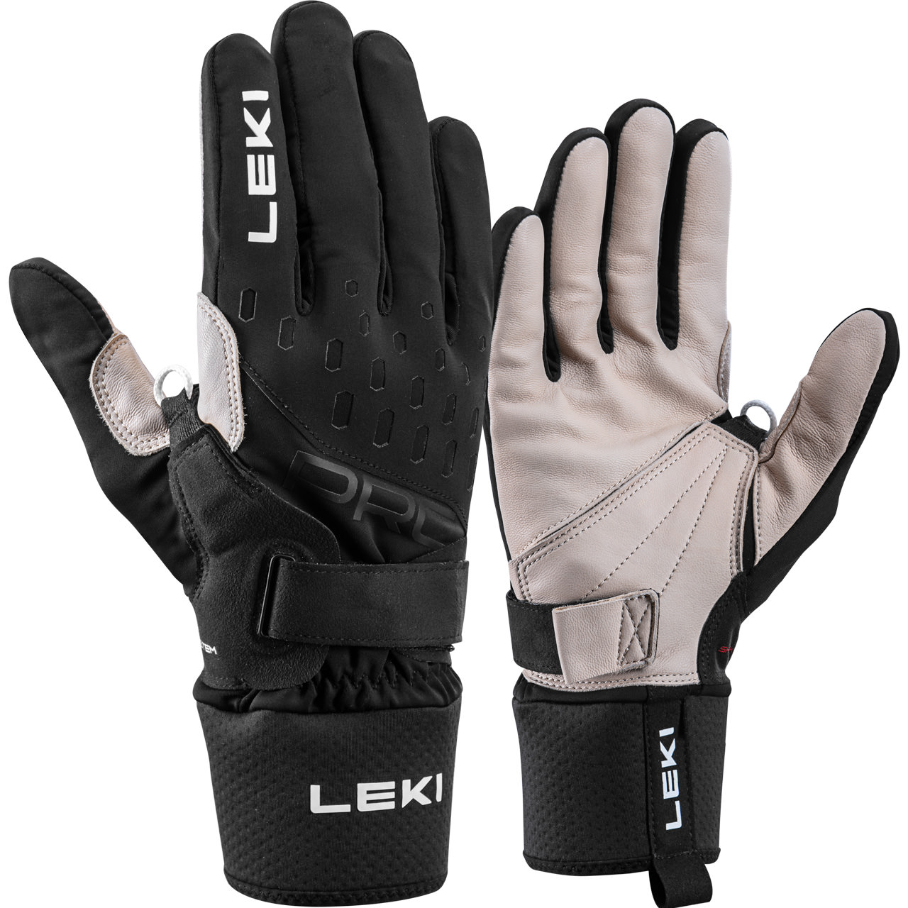 Leki Herren Langlauf-Handschuh PRC PREMIUM SHARK black/sand | Leki Handschuhe | Leki | L | MARKEN | XSPO
