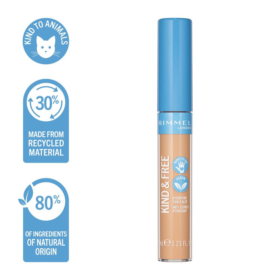 Rimmel London Kind & Free All Day Hydrating Liquid Concealer 10 Fair 7ml