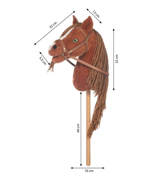 HKM KIDS Hobby Horse Mini, rotbraun