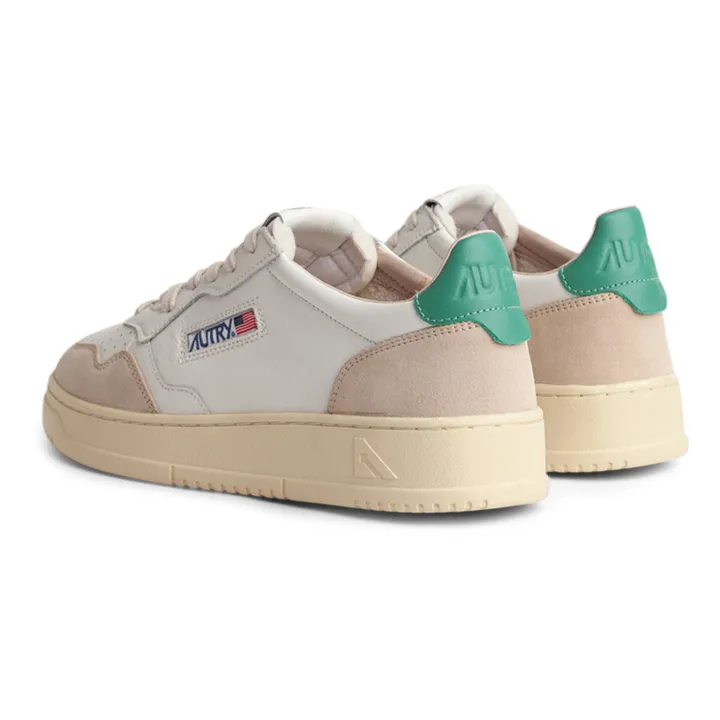 Autry Baskets Medalist Low Cuir/Suède | Vert
