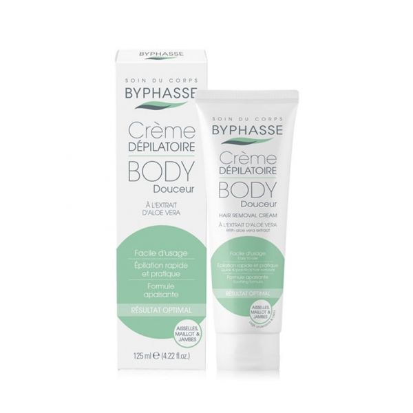 Byphasse Creme Depilatório com Extrato de Aloé Vera 125ml