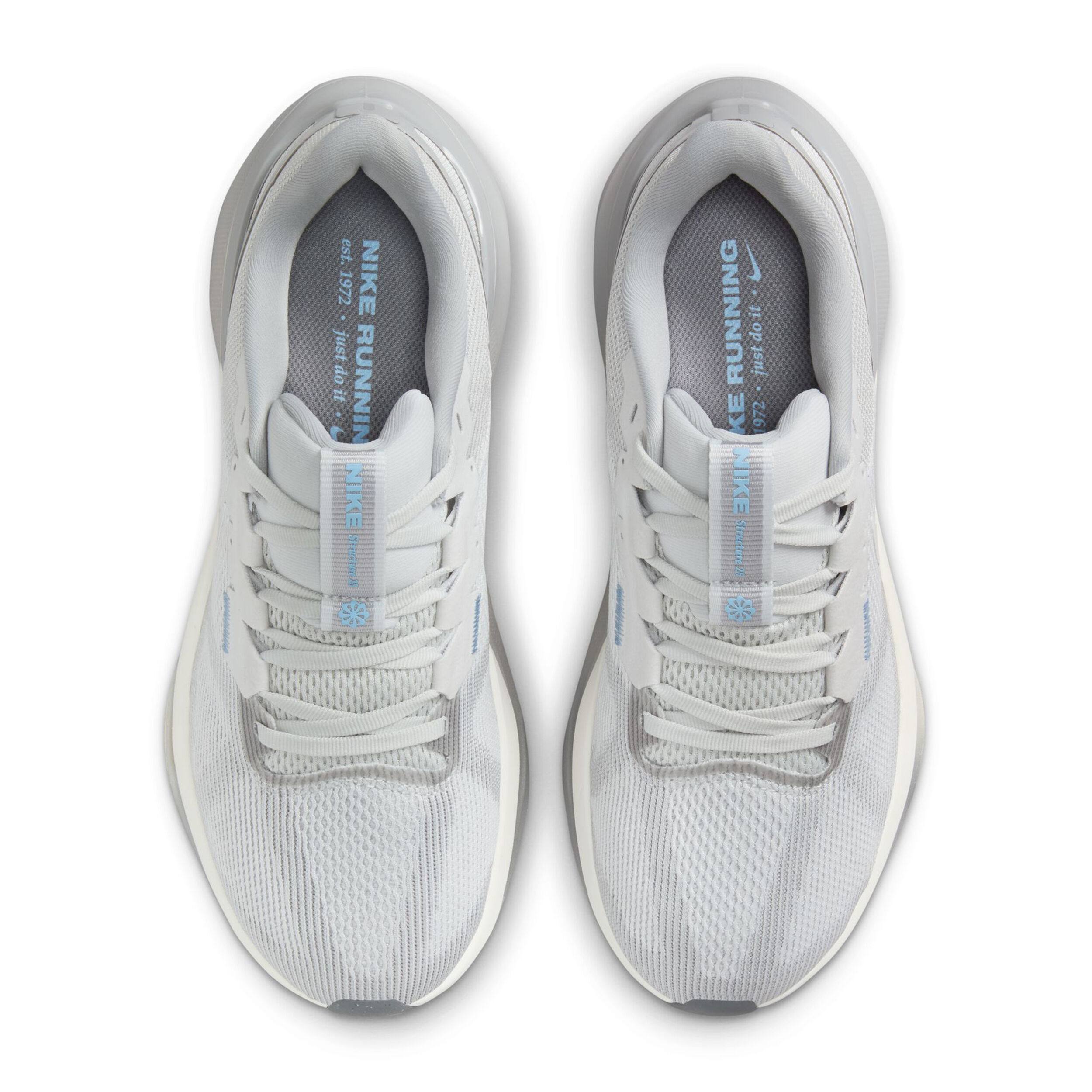Nike Structure 25 Chaussure De Running Avec Stabilisateurs Femmes - Gris Clair