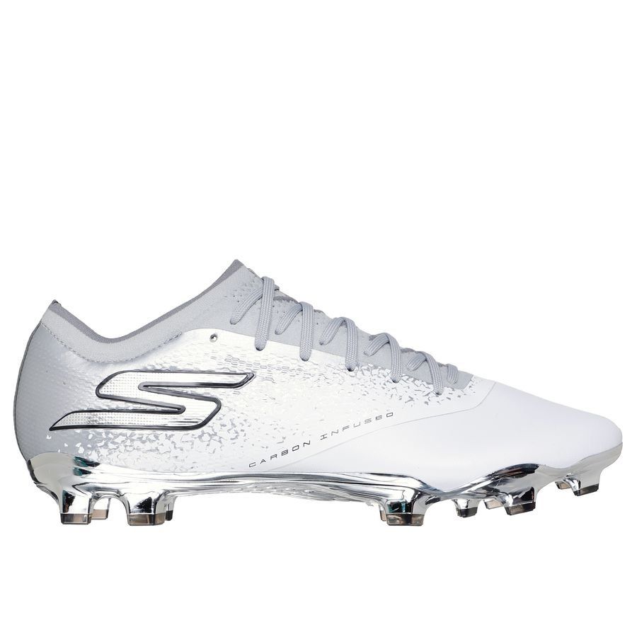 Skechers Razor 1.5 FG Electrum - Blanc/Argenté