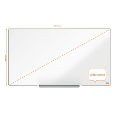 Nobo Impression Pro - Tableau blanc émaillé - magnétique - 89 x 50 cm
