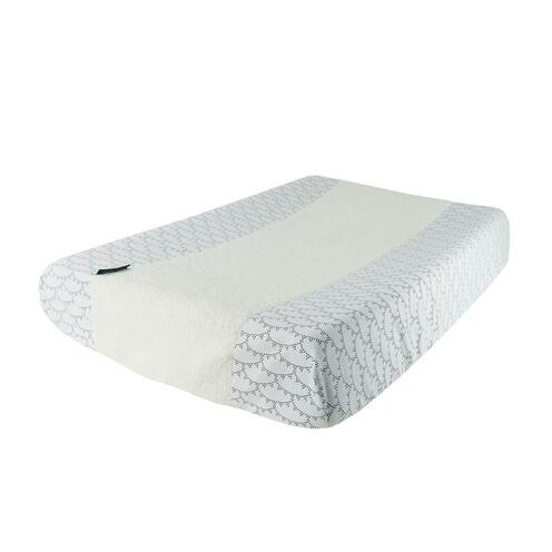 Housse de Matelas à Langer 50x70 cm Rivoli Bleu Prestige - MAISON CHARLOTTE