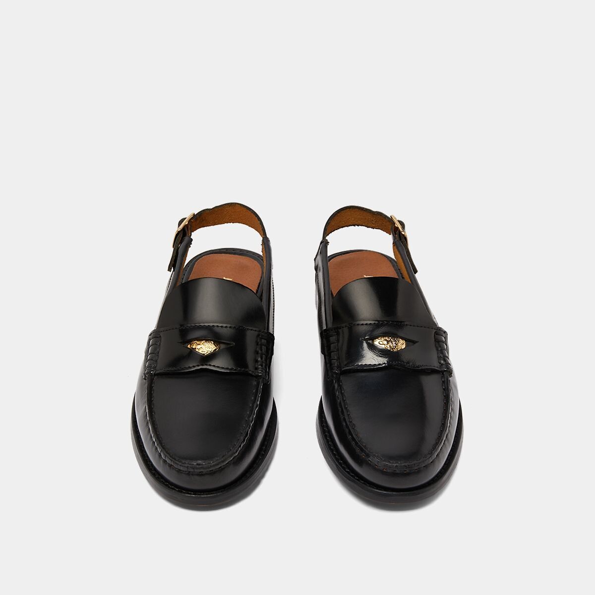 JONAK<br>Mocassins de couro