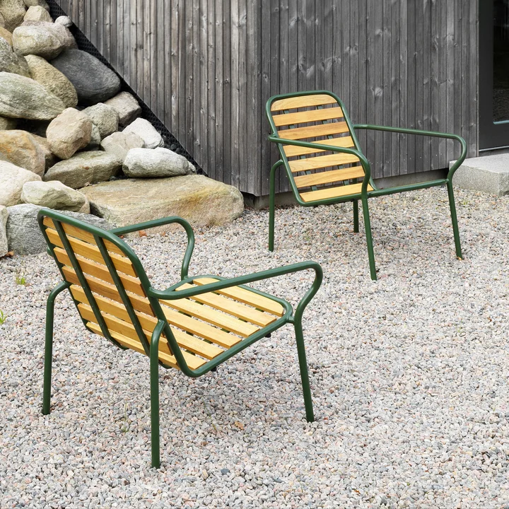 Normann Copenhagen - Vig Outdoor Lounge Chair, schwarz