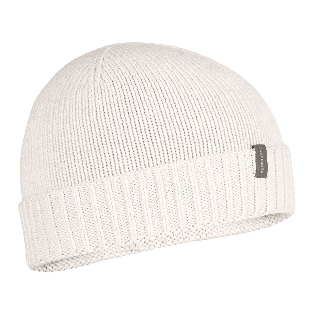 Icebreaker VELA CUFF - Bonnet ecru