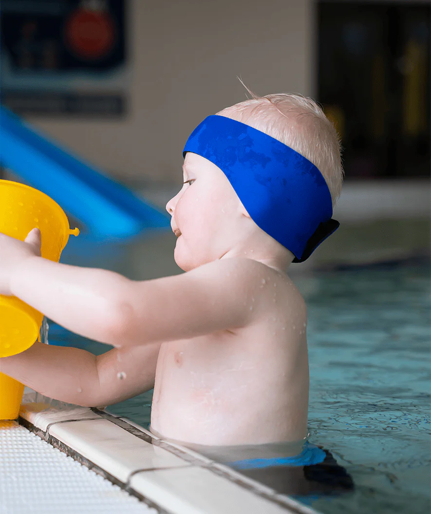 Watery earband til børn - Raider - Mørkeblå