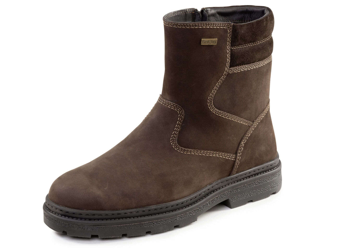 GINO GALANTE, gefütterte Herren-Stiefel, Winterschuhe, mit Lammfell