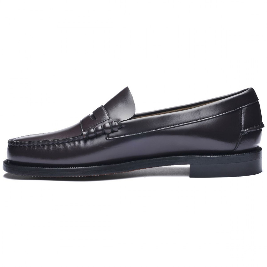 CLASSIC DAN REGULAR Dark Brown MOCASSIN-Mocassin pour homme en cuir pleine fleur