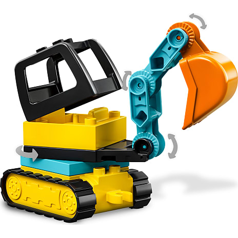 LEGO DUPLO Town Lastbil og gravemaskine på larvefødder 10931