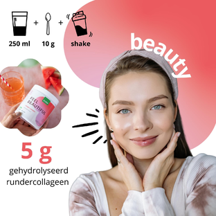 Purasana Beauty Collageen Poeder - Watermeloen 250GR
