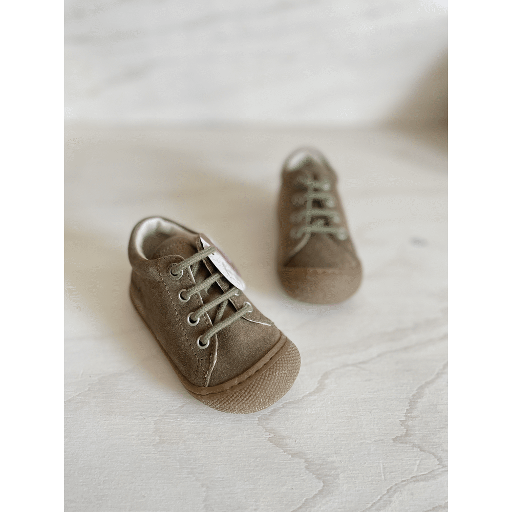 Naturino - PrÃ©stapper - Suede Sole Honey Light Brown Militaire