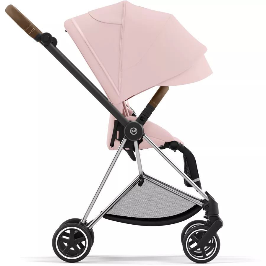 cybex PLATINUM Kombikinderwagen New Mios Chrome Brown Peach Pink