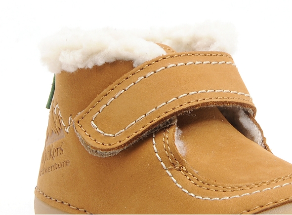 Kickers boots bottine bebe somoons marron