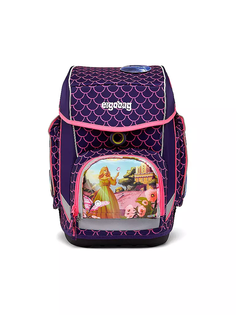 ERGOBAG Zip Set Zippies LED Prinzessin bunt
