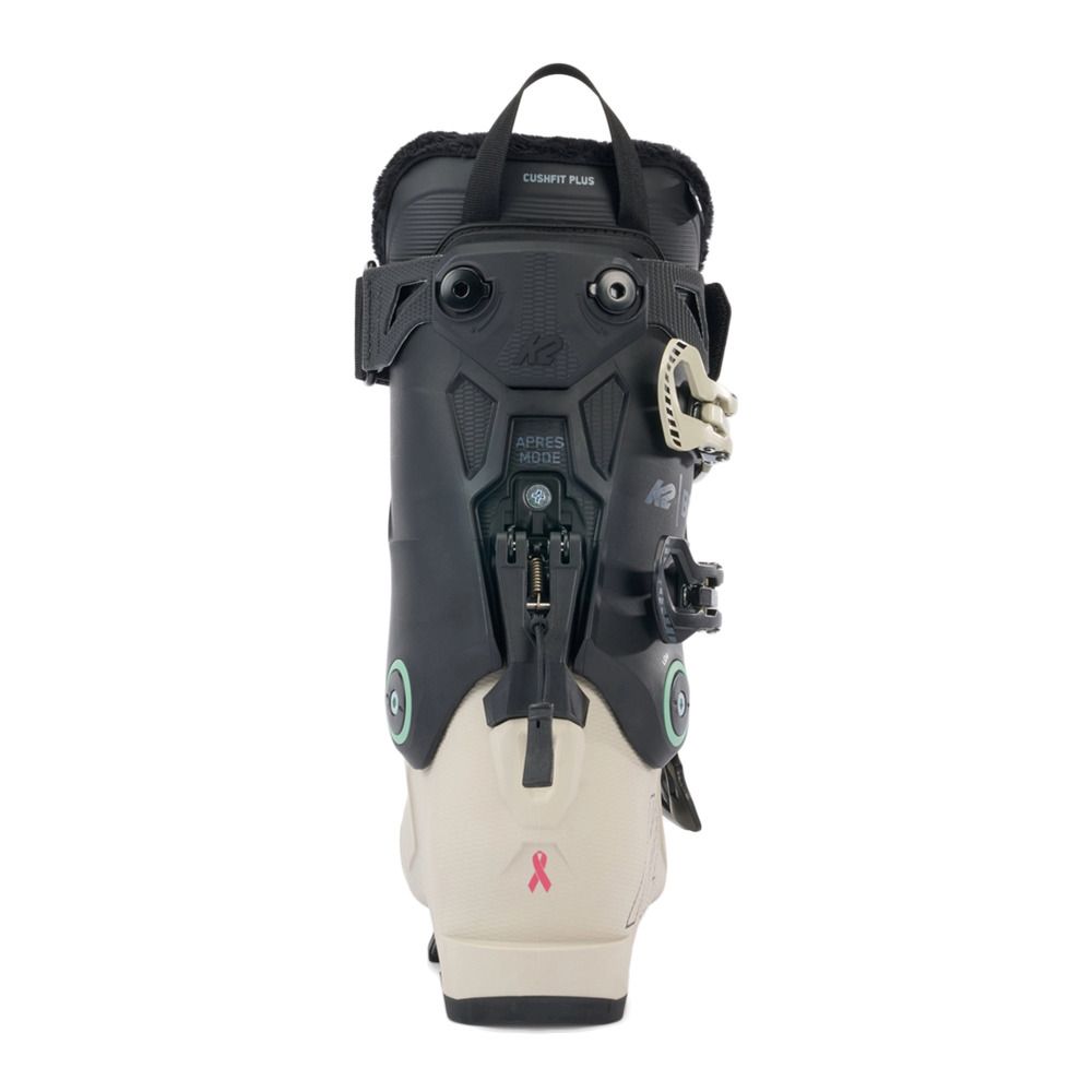 K2 BFC 95 - Chaussures ski Femme white/burgundy/black