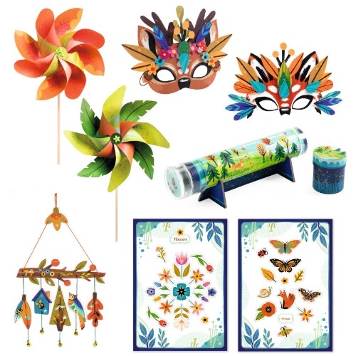 Djeco knutselset diy natuur - 5 activiteiten
