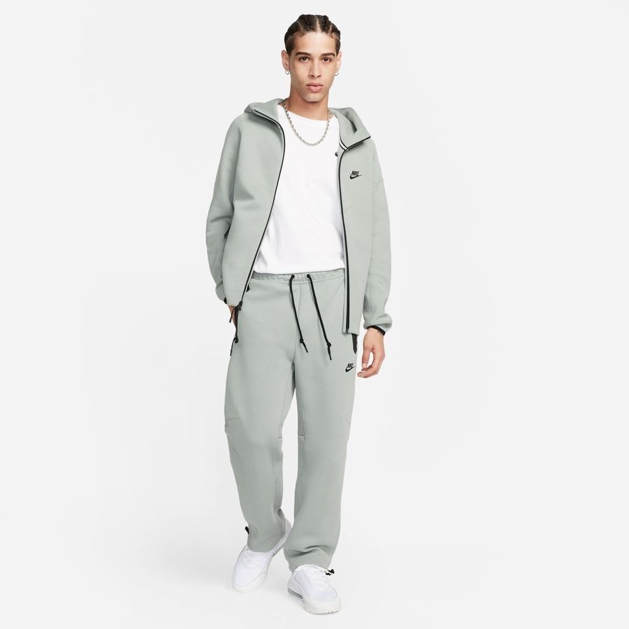 Nike Sweat à Capuche NSW Tech Fleece 24 FZ - Vert/Noir