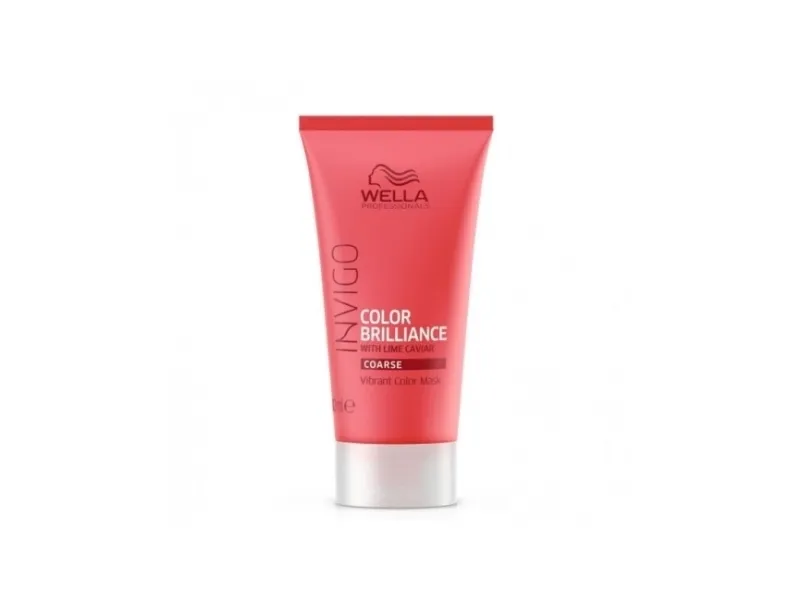 Wella Professionals Wella Professionals, Invigo Color Brilliance, Lime Caviar, Hair Treatment Cream Mask, For Colour Protection, 30 ml For Women