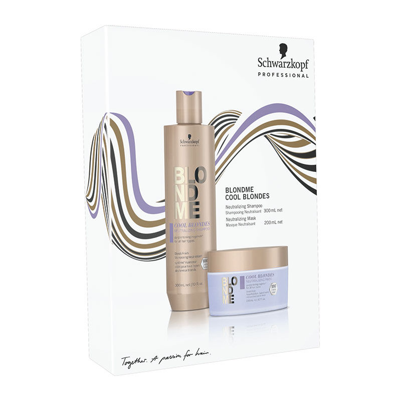 Coffret pour cheveux blond froid Blondme