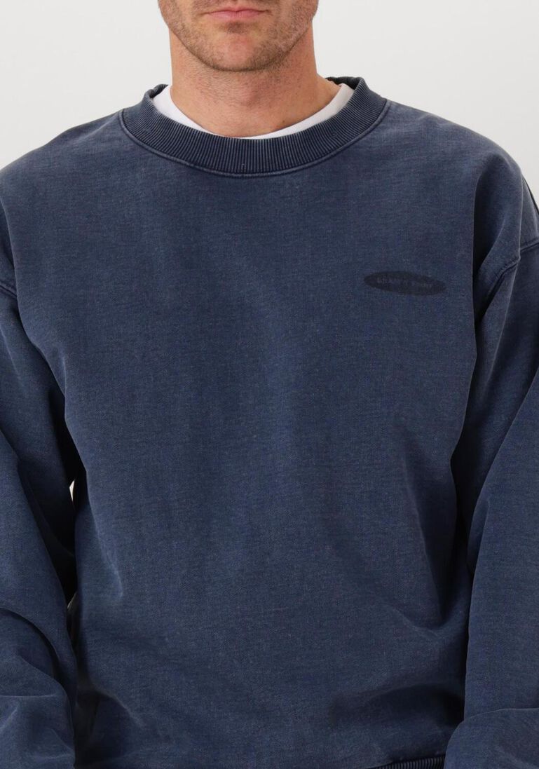 blauwe bram's fruit sweater distressed f*ck off crewneck