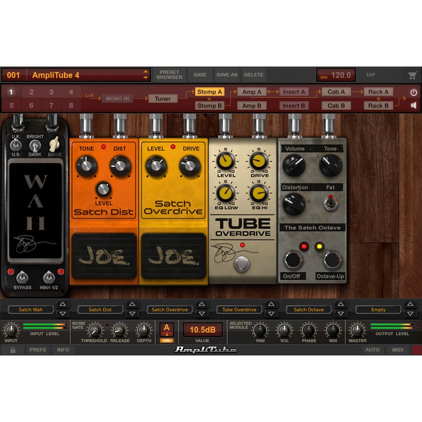 IK Multimedia Amplitube Joe Satriani (download)