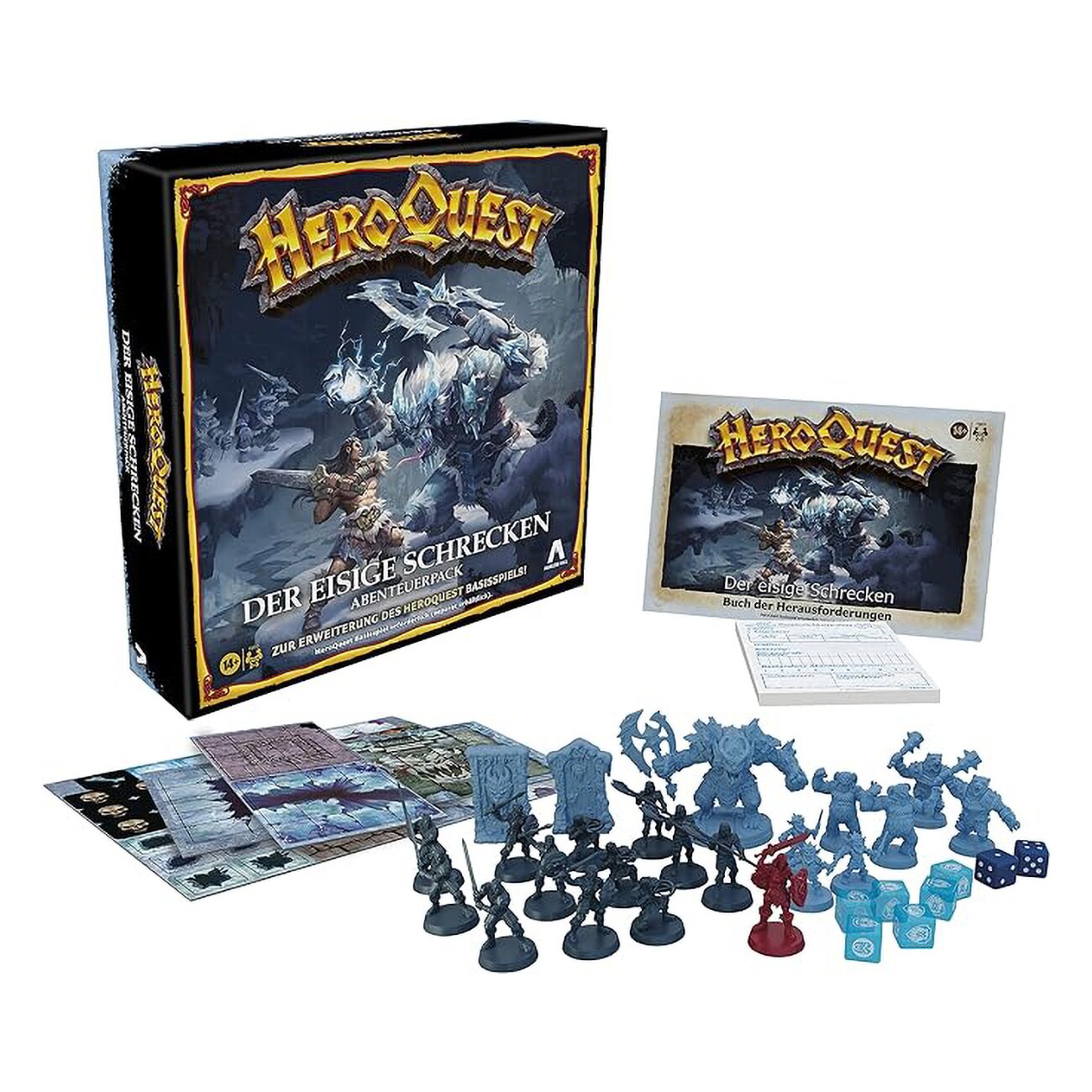 Hasbro HeroQuest Avalon Hills Der eisige Schrecken Mehrfarbig Spiel
