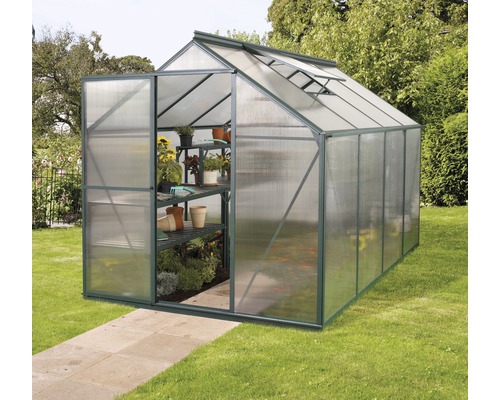 Vitavia Triton 5000 kas, 6 mm dubbelwandige polycarbonaatplaten, groen