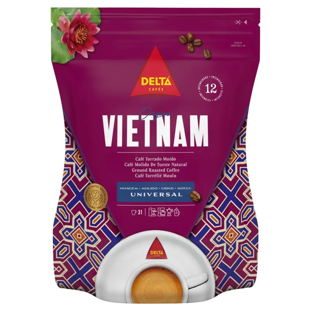 Café moído vietnamita Delta Q 220g