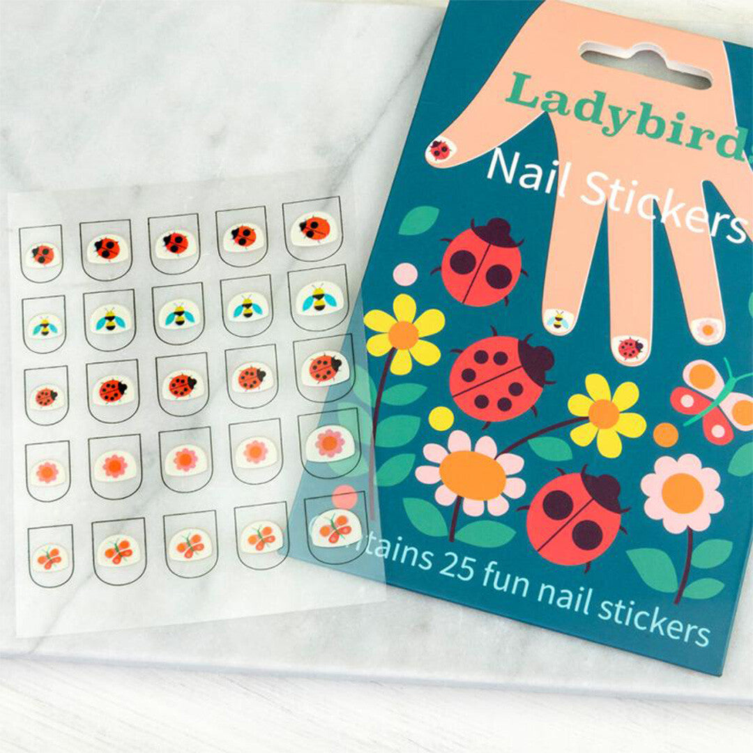 Rex london nagelstickers ladybird