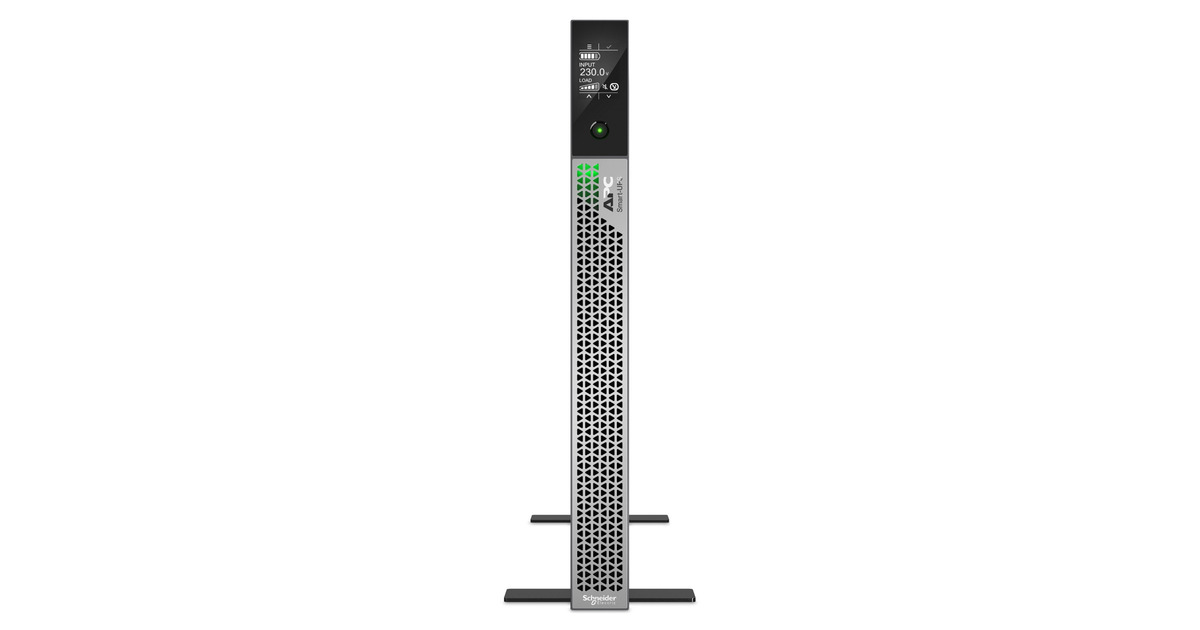 APCSmart-UPS Ultra 2200VA Li-Ion SRTL2KRM1UINC ups  (Donkergrijs/zilver, 2200 W, 1U, 3x C13 + 2x C19, netwerkkaart, verlengde runtime, met rail-kit)