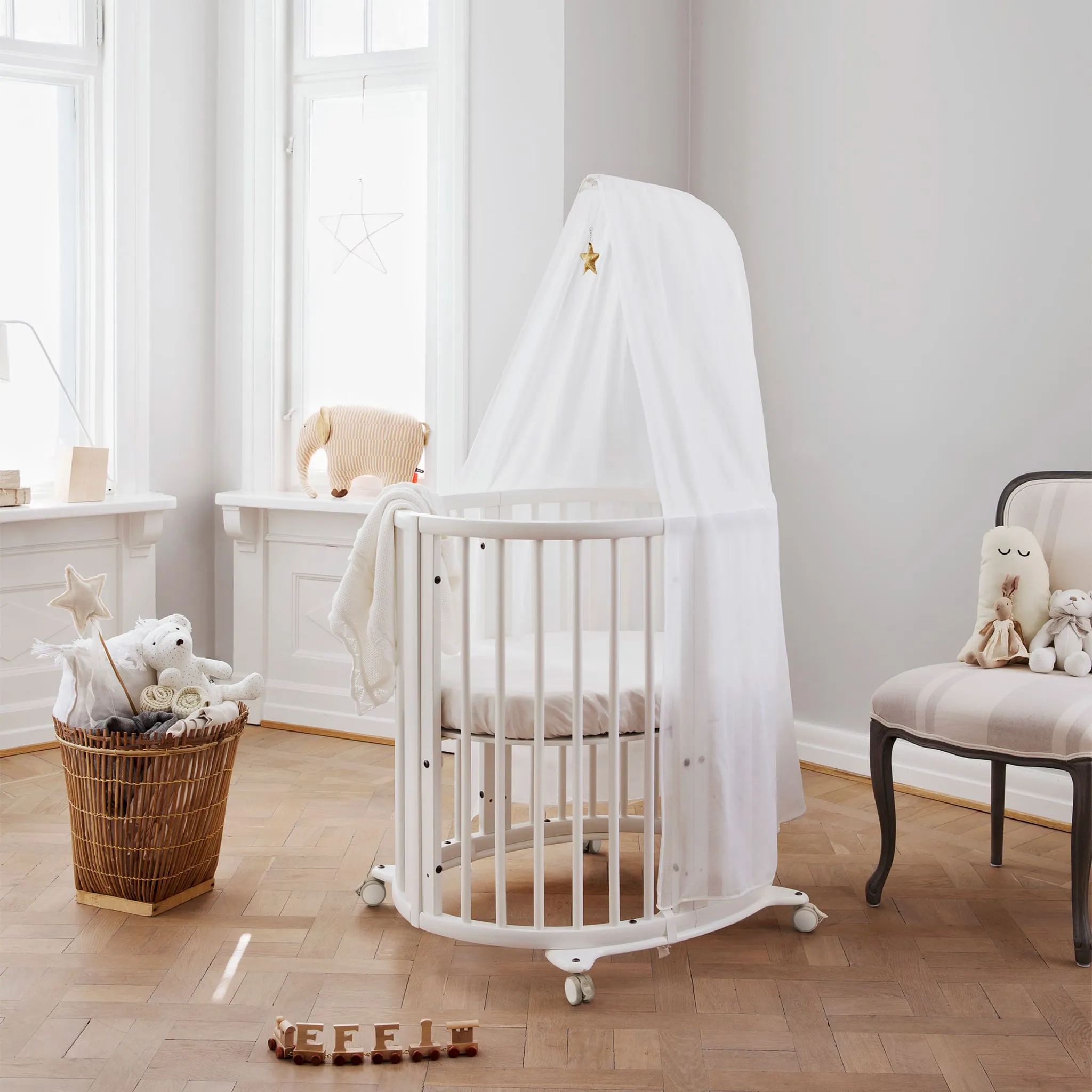 Stokke Mini Couchette Stokke® Sleepi™ V3 avec Matelas - Gris