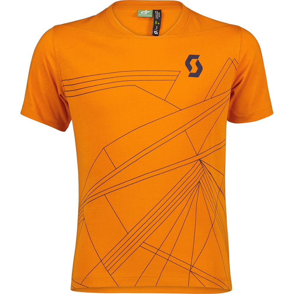 Scott Trail 10 DRI Junior Radtrikot Kinder copper orange