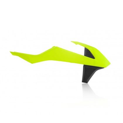 Ouie de radiateur Acerbis JAUNE FLUO/NOIR