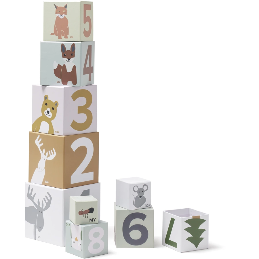 Kids Concept® Pappwürfel 1-10 Edvin